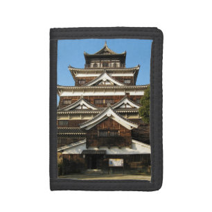 Hiroshima Castle 広島城, Hiroshima, Japan Tri-fold Wallet