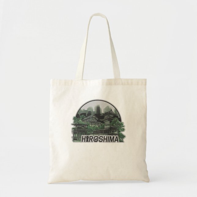 Hiroshima City Japan Tote Bag (Front)