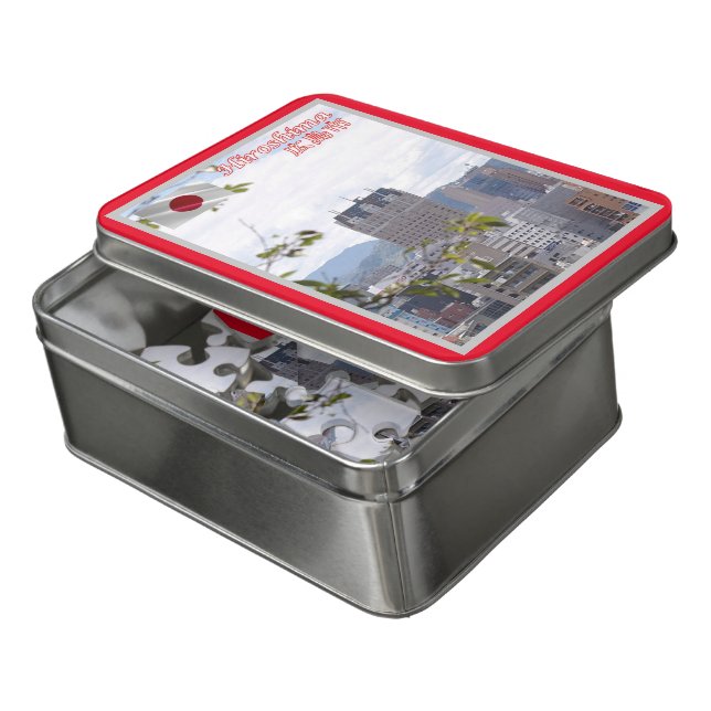 Hiroshima - Japan - Jigsaw Puzzle (Lid Open)