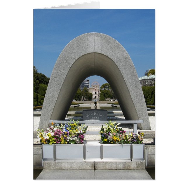 Hiroshima Memorial Cenotaph Cards (Front)