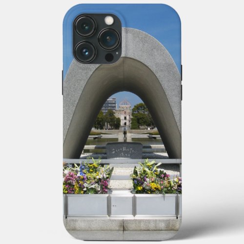 Hiroshima Memorial Cenotaph iPhone 13 Pro Max Case