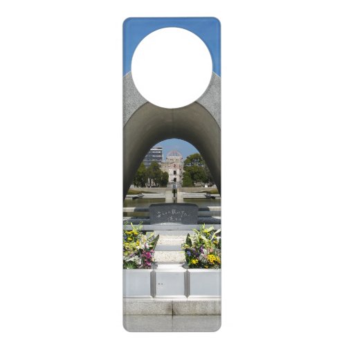 Hiroshima Memorial Cenotaph Door Hanger