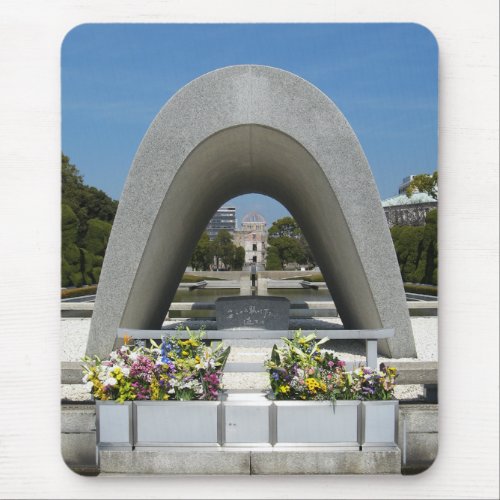 Hiroshima Memorial Cenotaph Mouse Pad