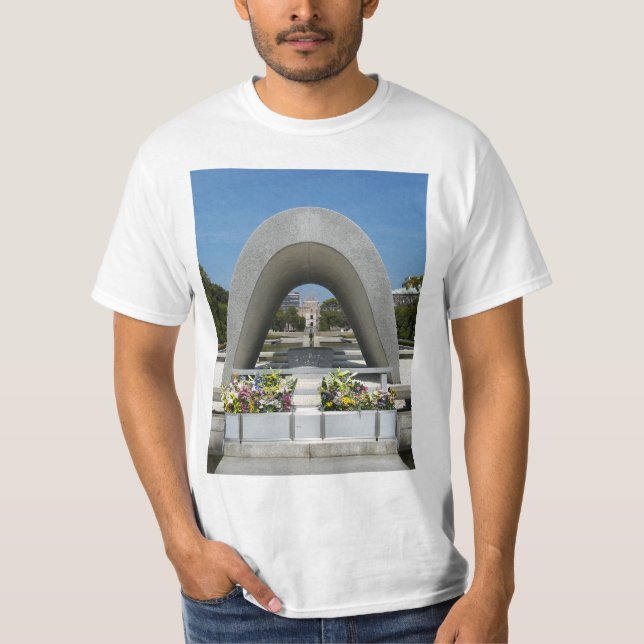 Hiroshima Memorial Cenotaph T-Shirt (Front)