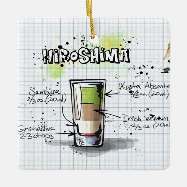 Hiroshima Ornament (Front)