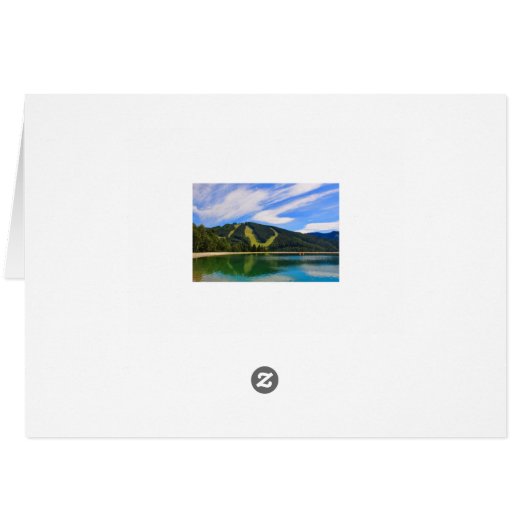 Hirschenkogel in Summer - Water Reflections (Back Horizontal)