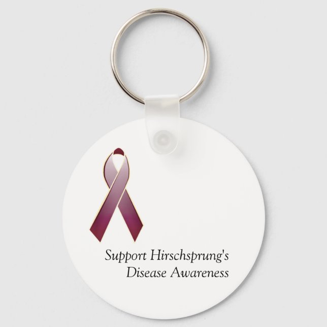 Hirschsprung's Disease Keychain (Front)