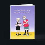 His 75th Birthday Card<br><div class="desc">Funny 75th Birthday Card for him</div>