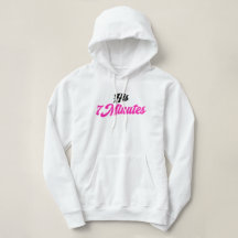 His 7 Minutes Cute Matching Couple Hoodie