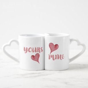 His and Her Personalized Lovers' mug