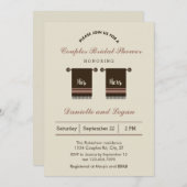 His and Hers Bridal Shower Invitation (Front/Back)