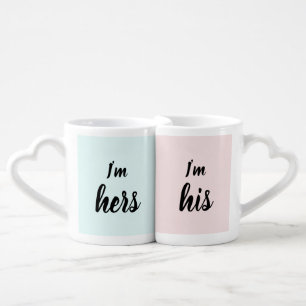 His and Hers Coffee Mug Set