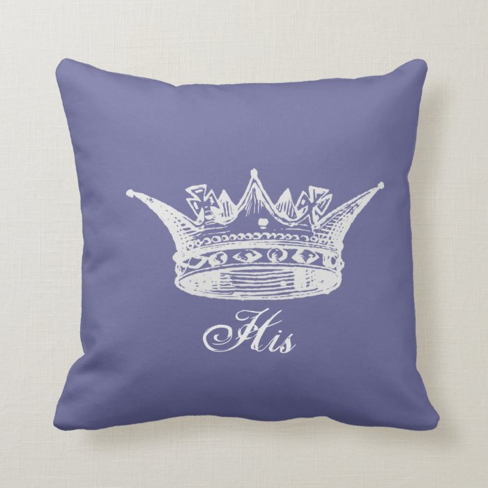 His and Hers Reversible King and Queen Pillow
