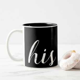 his and hers Two-Tone coffee mug