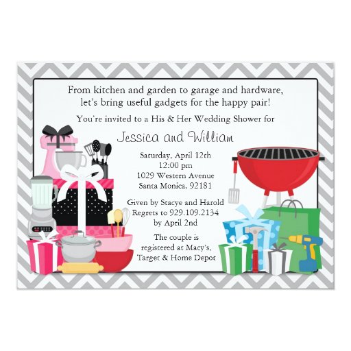 His And Hers Shower Invitations 2