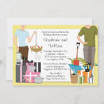 His And Hers Wedding Shower Invitation at Zazzle