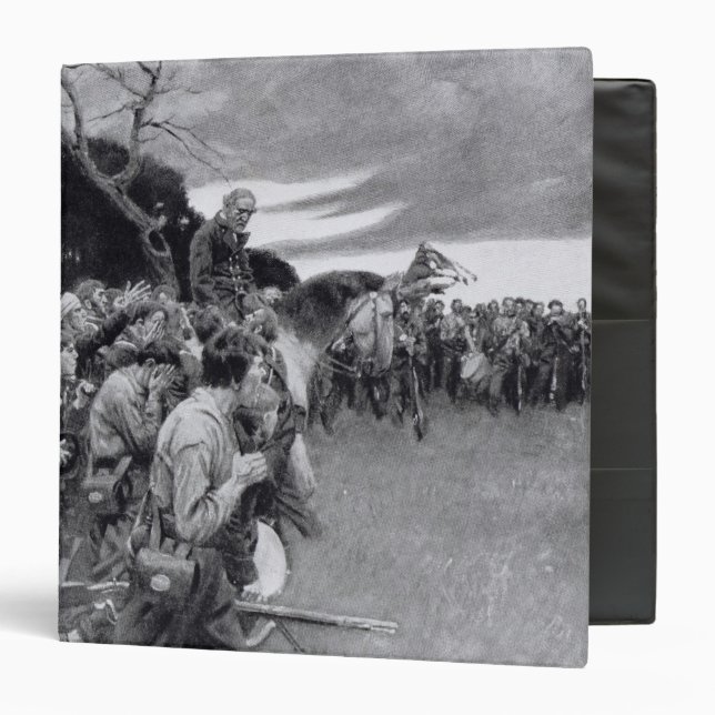 His army broke up weeping and sobbing' binder (Front/Inside)