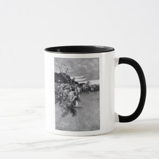 His army broke up weeping and sobbing' mug (Right)