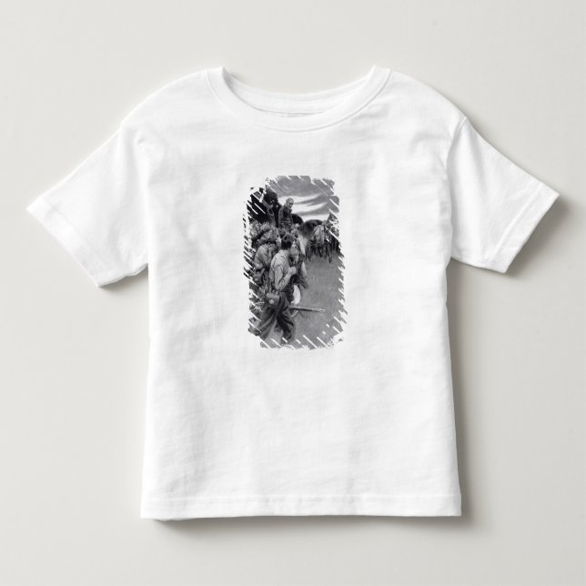 His army broke up weeping and sobbing' toddler t-shirt (Front)