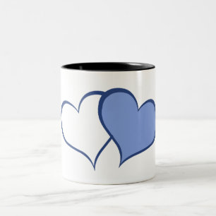 His BETTER HALF he+HE (1 of 2) Two-Tone Coffee Mug