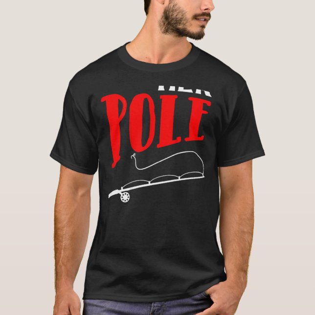 His Bobbers Her Pole Fishing Couple Matching T-Shirt (Front)