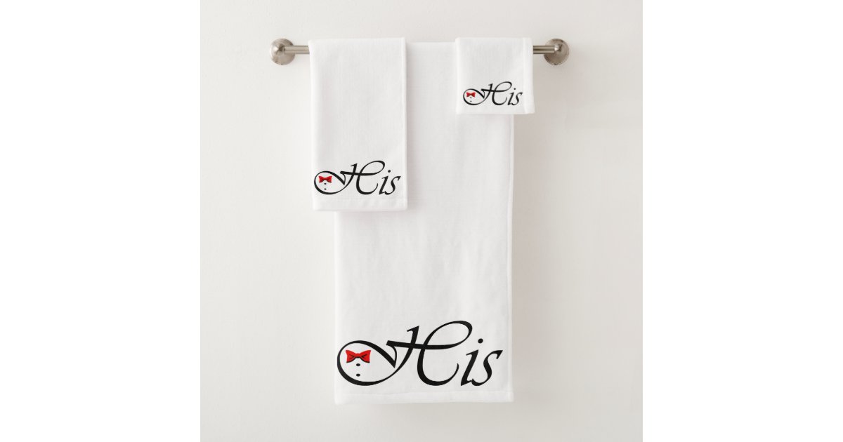 Black Bathroom Towel Set, Gold Antique Crown Custom Embroidery, Monogram Hand  Towels, Personalise, Personalize 