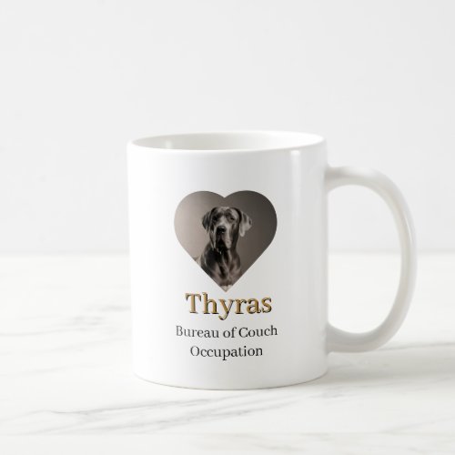 His Canine Majesty Great Dane Mug