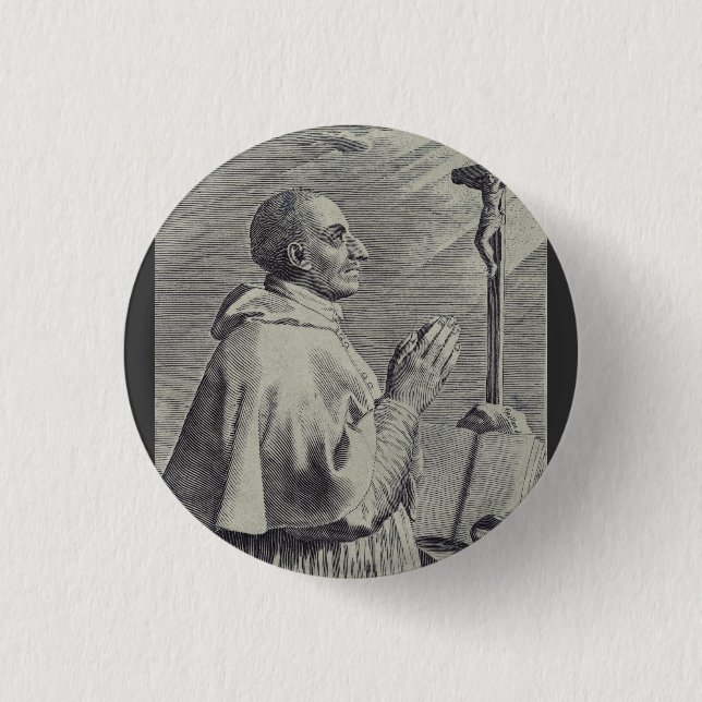 His Eminence Saint Charles Borromeo Button (Front)