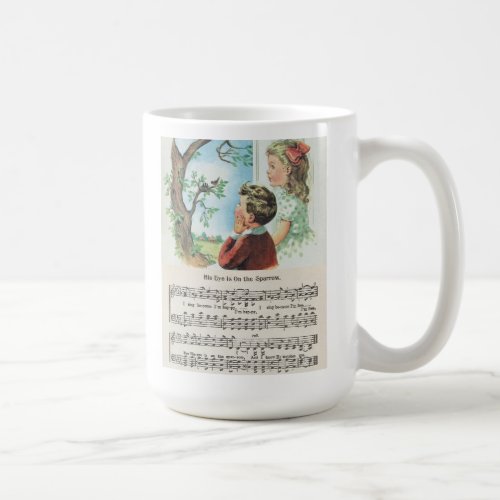 His Eye Is On The Sparrow Classic Mug