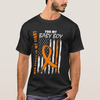 His Fight Is My Fight Son Multiple Sclerosis Aware T-Shirt