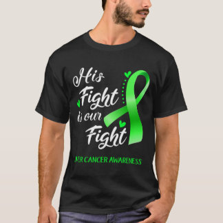 \His Fight is Our Fight Liver Cancer Awareness Sup T-Shirt