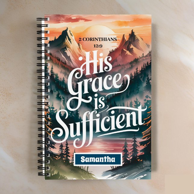 His Grace is Sufficient Christian Women Journal (Creator Uploaded)