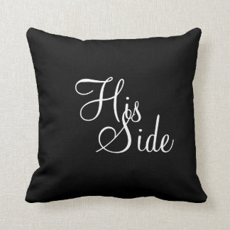 His & Her Brand Throw Pillows-Nicholas Nichole Pillow