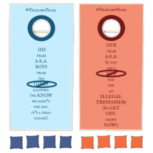 His/Her Corn Cornhole Set