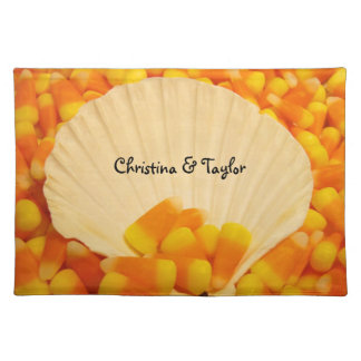 His & Her Name placemats Couples Married custom