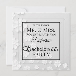 His & Hers Bachelor/Bachelorette Party Invitation