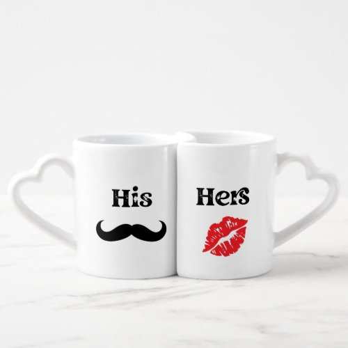 His  Hers Couples Mug