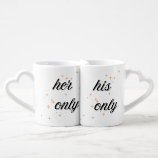 His & Hers Couples Mug | Matching Love Coffee Cups