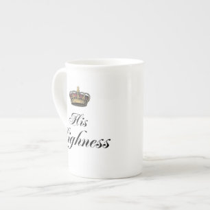 His Highness (part of his and hers set) Bone China Mug