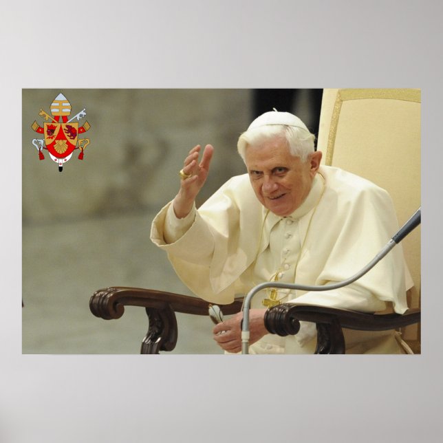His Holiness Pope Benedict XVI Poster (Front)