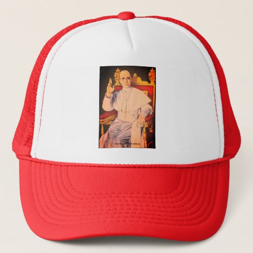 His Holiness Pope Pius XII _ Catholic Church Trucker Hat