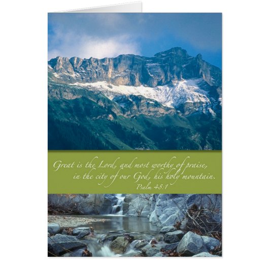 His Holy Mountain Cards (Front)