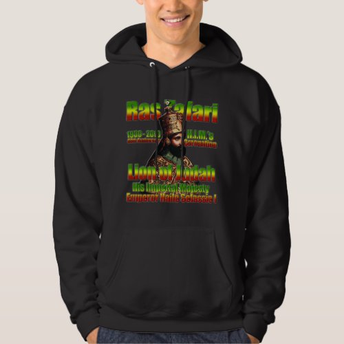His Imperial Majesty Emperor Haile Selassie I Hoodie
