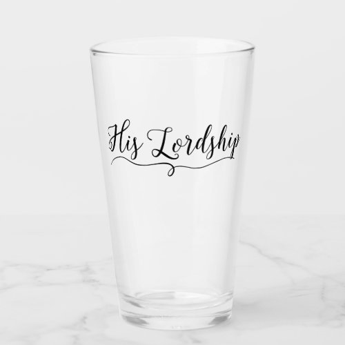 His Lordship Glass