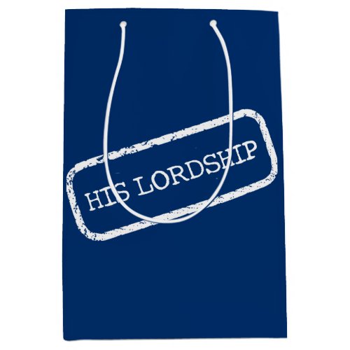 His Lordship Medium Gift Bag
