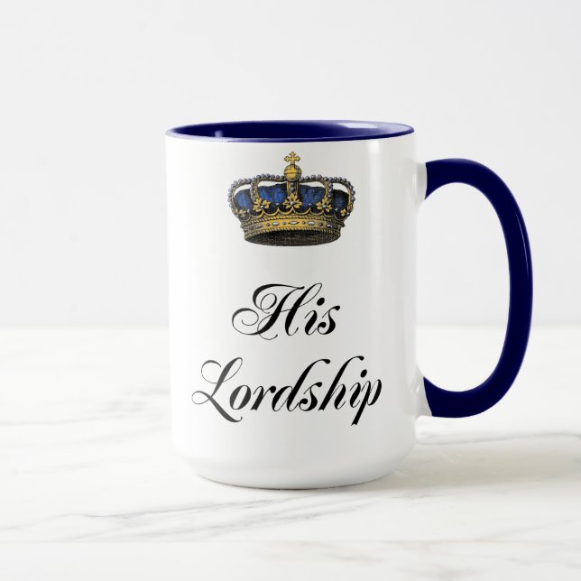 His Lordship Mug (Right)