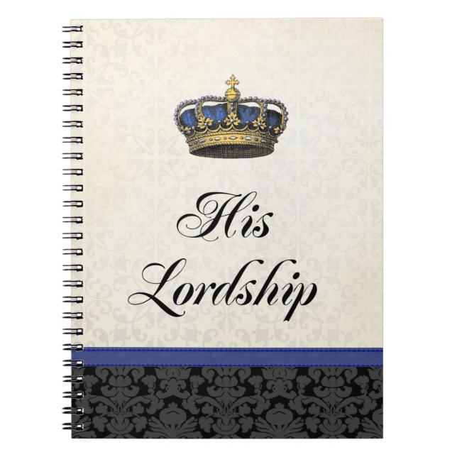 His Lordship Notebook (Front)