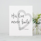 his love never fails henry b eyring lds quote (Standing Front)