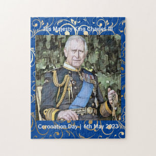 His Majesty King Charles III Coronation Jigsaw Puzzle