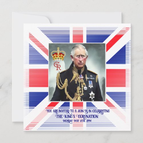 His Majesty King Charles III   Invitation